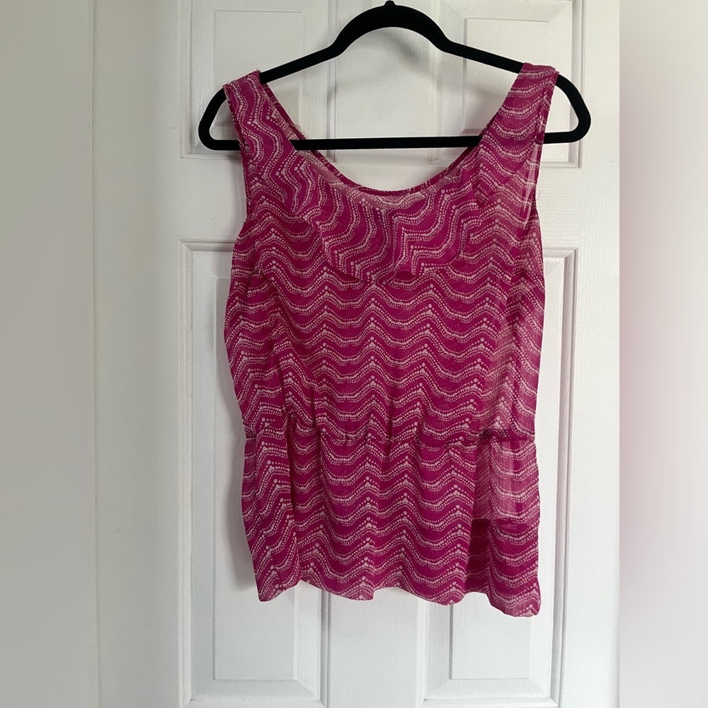 GAP hot pink blouse